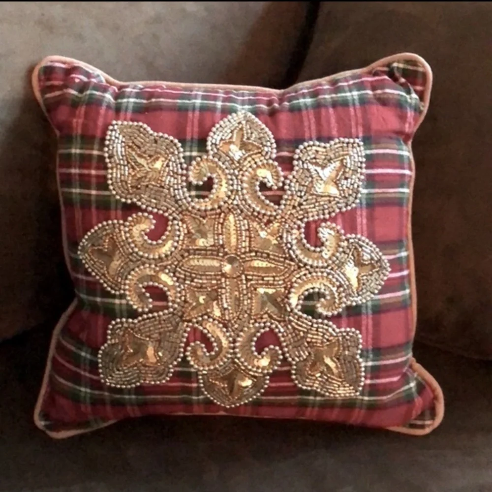 N/A red plaid